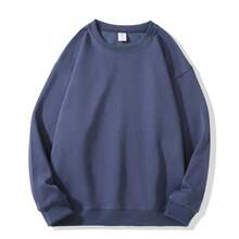 Men Sports Sweatshirts - Foggy Blue - View 1
