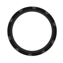 1pc Minimalist Printed Car Steering Wheel Cover, Waterproof, No Inner Ring, Protective Cover For Car Interior, Suitable For All Seasons - A - View 6