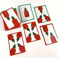 Bộ bài tương tác chủ đề đồ ăn dễ thương, bộ bài hoạt hình hình bánh mì kẹp trứng ngộ nghĩnh, trò chơi bàn cờ nhanh gọn với đầy đủ bộ bài, trò chơi giải trí nhẹ nhàng, lý tưởng cho các buổi tối chơi game, tụ họp bạn bè và bộ sưu tập trò chơi bàn cờ giải trí. - Nhiều màu - Xem 5