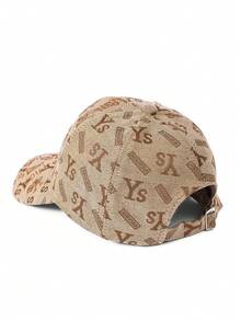 1pc Y2K Style Vintage Baseball Cap, Letter Pattern, Women's Accessory, Summer Golf Hat, Dad Hat, Adjustable, Classic Low Profile Solid Color Cap, Outdoor Sun Hat, Unisex Fashion Casual American Style Denim Hat, Perfect Gift Choice, Wide Brim Snapback Cap Suitable For Daily Casual Wear Men And Women - Baseball Cap - View 9