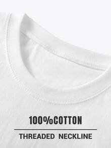 Plus Size T-Shirts - White - View 3