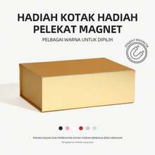 Magnetic Flip-Top Gift Box – With A Matte Finish, No Ribbon, And Suitable For Storing Jewellery And Small Gifts - 23*17*7.5 - View 5