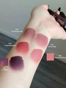 GIRLCULT Love Whisper Matte Lip Stain M72 Assassin, Velvet Matte Smooth, Highly Pigmented, Lightweight, Long-Lasting Not Fade, GIFT, 3.8ml/0.13 Fl.Oz - M72 Assassin - View 5