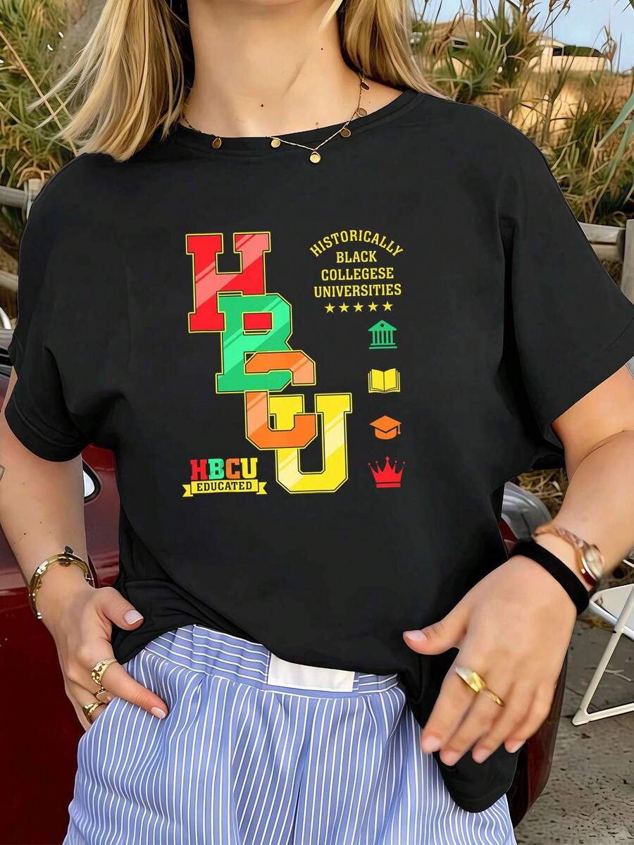 Women T-Shirts - Black - View 1