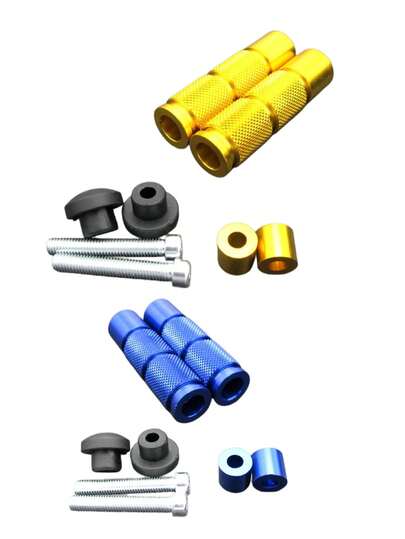 Gác chân bằng nhôm CNC cho xe máy, ATV, xe tay ga, xe địa hình, xe Kawasaki Suzuki Universal