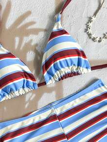 Đồ bơi nữ, bikini, quần bơi kiểu retro kẻ sọc, trang phục đi biển, bộ đồ thanh lịch cho ngày Quốc khánh 4 tháng 7, giải đua ngựa Kentucky Derby Cup, đồ bơi thế giới. - Nhiều màu - Xem 7