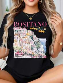 Women T-Shirts - Black - View 7