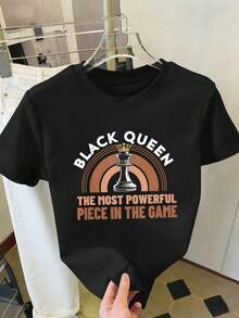 Women T-Shirts - Black - View 2