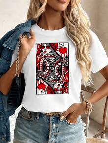 Women T-Shirts - White - View 1