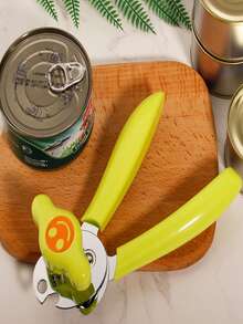 Classic Multifunction Can Opener And Bottle Opener Easy To Use, Razor Sharp Stainless Steel Cutting Wheel, Soft Ergonomic Handles, Colorful Style Optional - 查看 6