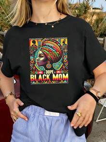 Women T-Shirts - Black - View 1