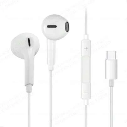 Type-C 有线耳机，立体声入耳式耳机，兼容大多数 Type-C 设备和智能手机；不适用于 系列