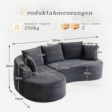 Sofas & Couches - Dark Gray - View 4