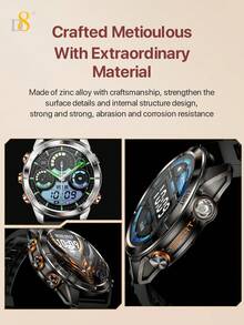 D8 Smart Watch For Women 2026 New Fashion Ladies Fitness Tracker With 1.96" HD Touch Screen, 3ATM Waterproof, IPX8 Waterproof, 100+ Sports Modes, Pedometer, Calorie Counter, Heart Rate Monitor, Sleep Cycle Tracking, Sleep Monitor, Activity Tracker, Wireless Bluetooth Connection, Phone Notifications, SMS Reminder, Social Media Alerts - View 6