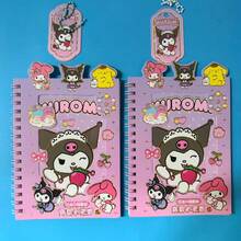 SANRIO 27pcs Cute Cartoon Sticker Combination Notebook, DIY Scrapbooking Material - Sticker - View 20