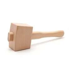1 pieza Martillo de carpintero de madera premium - Cara de golpeo angulada ergonómica para precisión, herramienta manual versátil de múltiples usos con mango de haya - A - Ver 7