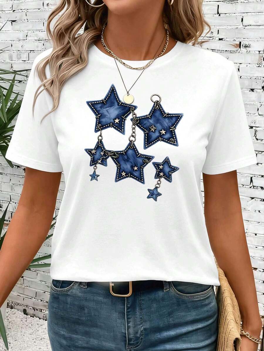 Women T-Shirts - White - View 1