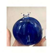 1PC High-Quality Soothing Giant Blueberry Stress Relief , Blueberry Shaped Jelly Texture Squeeze , Slow Rebound Desk Decor For Pressure Relief - Multicolor - View 5