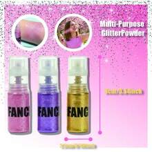 Multi-Purpose Metallic Glitter Spray - Multicolor - View 2