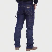 Men's Country Jeans, Carpenter Style, Cowboy, Western, Premium Style, Elastane, Ideal For Riding, Horseback Riding, Rodeo. - Dark Carpenter - View 2
