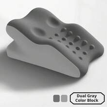1 pieza 53*37*24cm Almohada de cuña de apoyo íntimo para parejas, Almohadilla de posicionamiento de espuma de memoria para dolor de espalda, cuello y parte baja de la espalda, con funda de almohada lavable, diseño portátil, relajación y lectura - Almohada de masaje - Ver 11