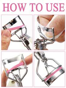 100pcs Eyelash Curler Rubber Pads, Replacement Eyelash Curler Rubber Strips, Beauty Tools For False Eyelashes (30/2pcs) - Multicolor - View 4