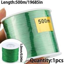 1 Roll Korean Colorful Flat Beading Thread, For Handmade DIY Jewelry Making - Flat Line - View 17