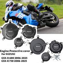 For Suzuki GSX-R600 GSX-R750 K6 K8 K11 2006-2025 Motorcycle GBRacing Engine Cover Protector, Motorcycle Accessories/Motorcycle Parts,Anti-Crash Engine Case Guard, Scratch Resistant Motorbike Engine Protection Accessories, Perfect Fit Sport Bike Engine Crash Protector - Engine Protection Cover - View 13