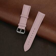 Lychee Grain PU Leather Watch Band For Women Men 16mm 18mm 20mm 22mm Durable Replacement Accessories For Wristwatch Strap - Mouldless - View 11