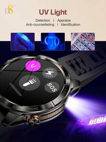 D8 Smart Watch For Women 2026 New Fashion Ladies Fitness Tracker With 1.96" HD Touch Screen, 3ATM Waterproof, IPX8 Waterproof, 100+ Sports Modes, Pedometer, Calorie Counter, Heart Rate Monitor, Sleep Cycle Tracking, Sleep Monitor, Activity Tracker, Wireless Bluetooth Connection, Phone Notifications, SMS Reminder, Social Media Alerts - View 5
