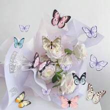 Colorful Butterfly Decorations, Butterfly Wall Stickers, Home Decor, Butterfly Photography Props, Party Decorations, Window Decorations, Photo Frame Decor - Butterfly - View 6
