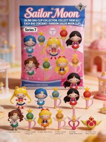 1pc Toei Animation Official Licensed PVC Blind Box 3D Character Pendant Blind Bag Anime Merchandise Keychain Anime Collector Backpack Decoration Super Friend Gift - Multicolor - View 1