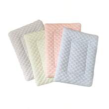 Portable Hamster Cooling Mat Pad, Small Pet General Cooling Pad, Golden Hamster Rabbit Ice Silk Breathable Hamster Mat, Summer Anti-Stuffy Washable Pet Sleeping Mat, Washable Breathable Cooling Pad - Multicolor - View 11