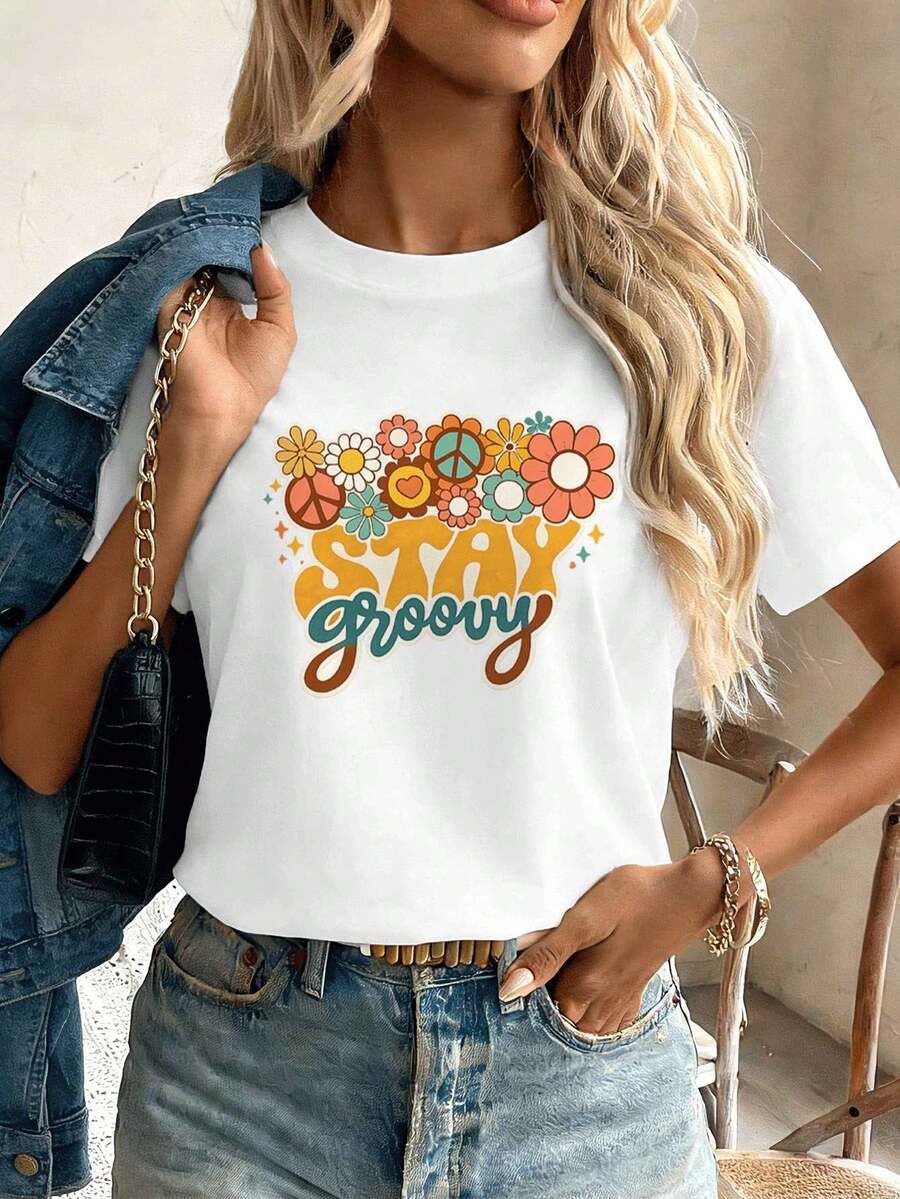 Women T-Shirts - White - View 1
