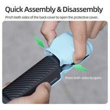 Osmo Pocket 3/4 一体式云台及屏幕保护套，适用于户外运动、体育赛事、假期、节日及校园摄影，是理想的礼物之选，便携易带 | 轻巧设计 | 内部柔软衬垫 | 多种颜色可选 - 查看 5