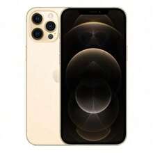 Apple （9 部全新）苹果 iPhone 12 Pro Max，金色，双卡双待，电池健康度 70% 以上，赠送充电线或钢化玻璃屏幕保护膜，二手 - 成色极佳 - 金色 - 查看 1