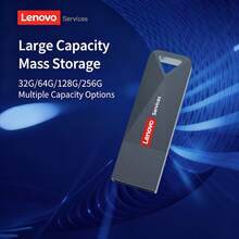 Lenovo E101 U盤，高速大容量閃存，車載學習辦公商務，免驅動，即插即用，多容量可選，鋅合金材質，小巧便攜 - 查看 4