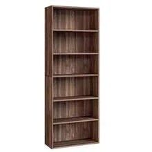 VASAGLE Bookshelf, 6-Tier Bookcase, Book Shelf Furniture, Open Storage Shelves, Room Decor, For Living Room, Home Office, Dinning Room,  9.4 X 23.6 X 63.3 Inches, Cloud White - 胡桃木色 - 查看 8