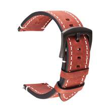 Quick Release Crazy Horse Leather Watch Band For Women Men 18mm 20mm 22mm 24mm Durable Genuine Leather Replacement Strap - Mouldless - View 37