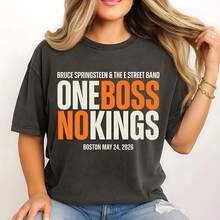Bruce Springsteen N O Kings May 24 Tour T-Shirt - Black - View 1