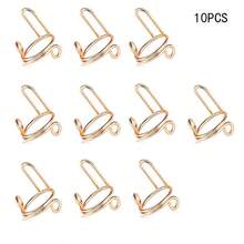 10pcs Adjustable Reusable Nail Rings, Suitable For Nail Art Without Glue, Daily Wear, Fade-Resistant - Multicolor - View 11