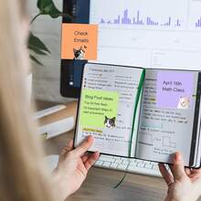 1/4/8 Sets Notas Adhesivas con Forma de Gato Negro Lindo, Adecuadas para Escritorio de Oficina, Bloc de Notas Autoadhesivos, Cuadernos Cuadrados con Patrones de Gato, Adecuados para Útiles Escolares, Regalos para Amantes de los Gatos, Regalos para Maestros, Decoración de Tablero de Anuncios con Tema de Gatos - Unitalla - Ver 3