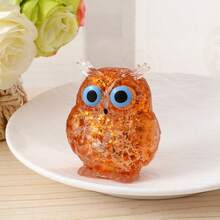 1 món đồ chơi bóp giảm căng thẳng hình cú mèo Malt Sugar, đồ chơi bóp hình động vật sống động, đàn hồi chậm/đồ chơi bóp giảm căng thẳng đàn hồi chậm - (Kiểu ngẫu nhiên) - Nhiều màu - Xem 4