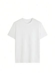 Women's Casual Holiday T-Shirt With A Round Neck And Short Sleeves, Featuring A Slogan Print, Perfect For Holiday Wear. Graphic Print T-Shirt Available In White, Black, And Pink, Perfect For Holiday Wear. Spring/Summer Outfit. - White - View 4