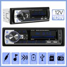 Đầu phát radio ô tô Hippcron 1 DIN Bluetooth Stereo MP3 Player FM Receiver với AUX USB Khe cắm thẻ TF Bộ lắp đặt trong bảng điều khiển Sạc nhanh Nguồn ISO - Với bộ điều khiển vô lăng - Xem 4