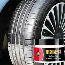 JB-XPCS 100g Tire Shine Coating Car Type Wax Polish High Gloss Agent Long Lasting Protection Type Shiny Cream Polisher Auto Tire Renovator - Tire Shine Coating - View 1