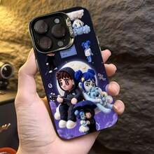 Funda para móvil con estampado de gafas de sol de panda, compatible con Samsung, Apple, VIVO, OPPO, , ,  y Honor. Fabricada en TPU, ofrece protección contra golpes y caídas. Un regalo ideal para amigos y familiares. - Negro - Ver 1