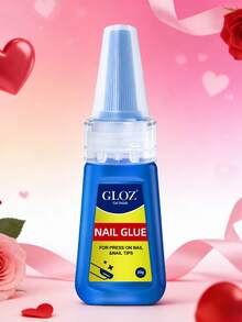 GLOZ High Strength/Waterproof/Quick Drying Nail Glue, Easy To Use, Strong Adhesive No UV Lamp Needed - 1PC - View 2