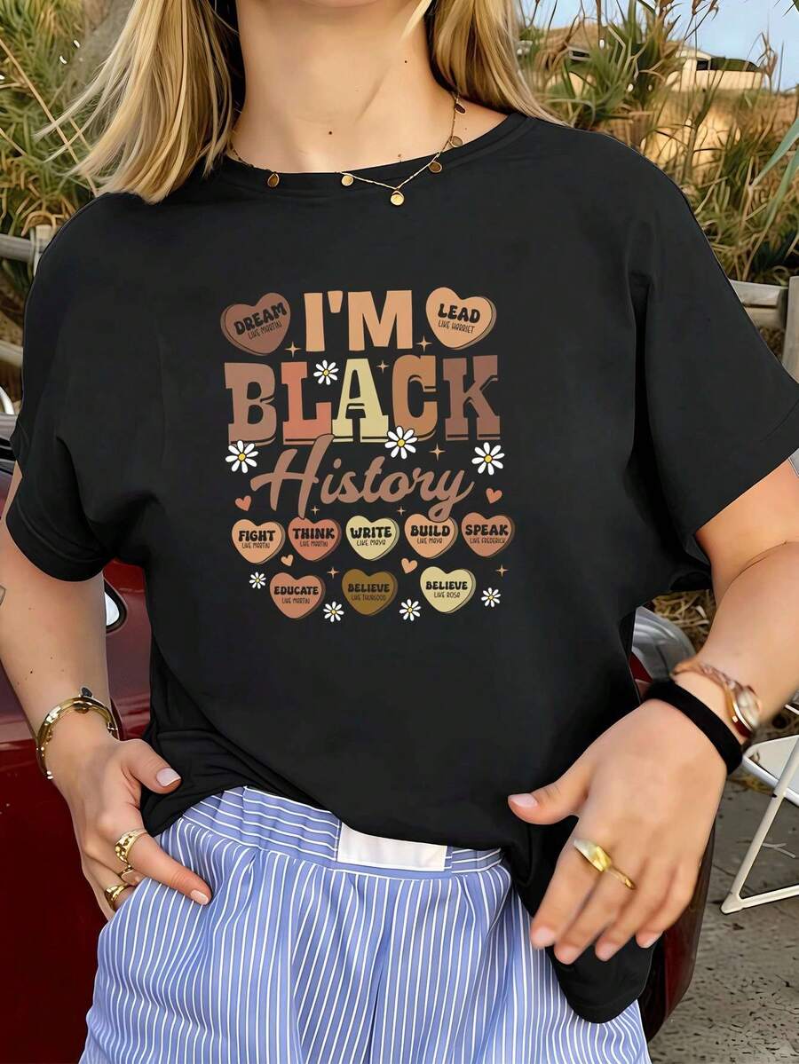 Women T-Shirts - Black - View 1