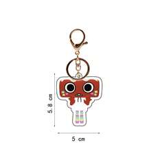 1 Stück neue Dandy's World Spiel Zubehör Acryl Figur Schlüsselanhänger Anhänger, perfektes kleines Geschenk für Fans und Freunde (zufälliger Stil) - Verschiedenfarbig - Übersicht 5